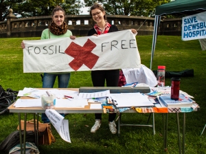 Fossil Free campaigners Students for Sustainability